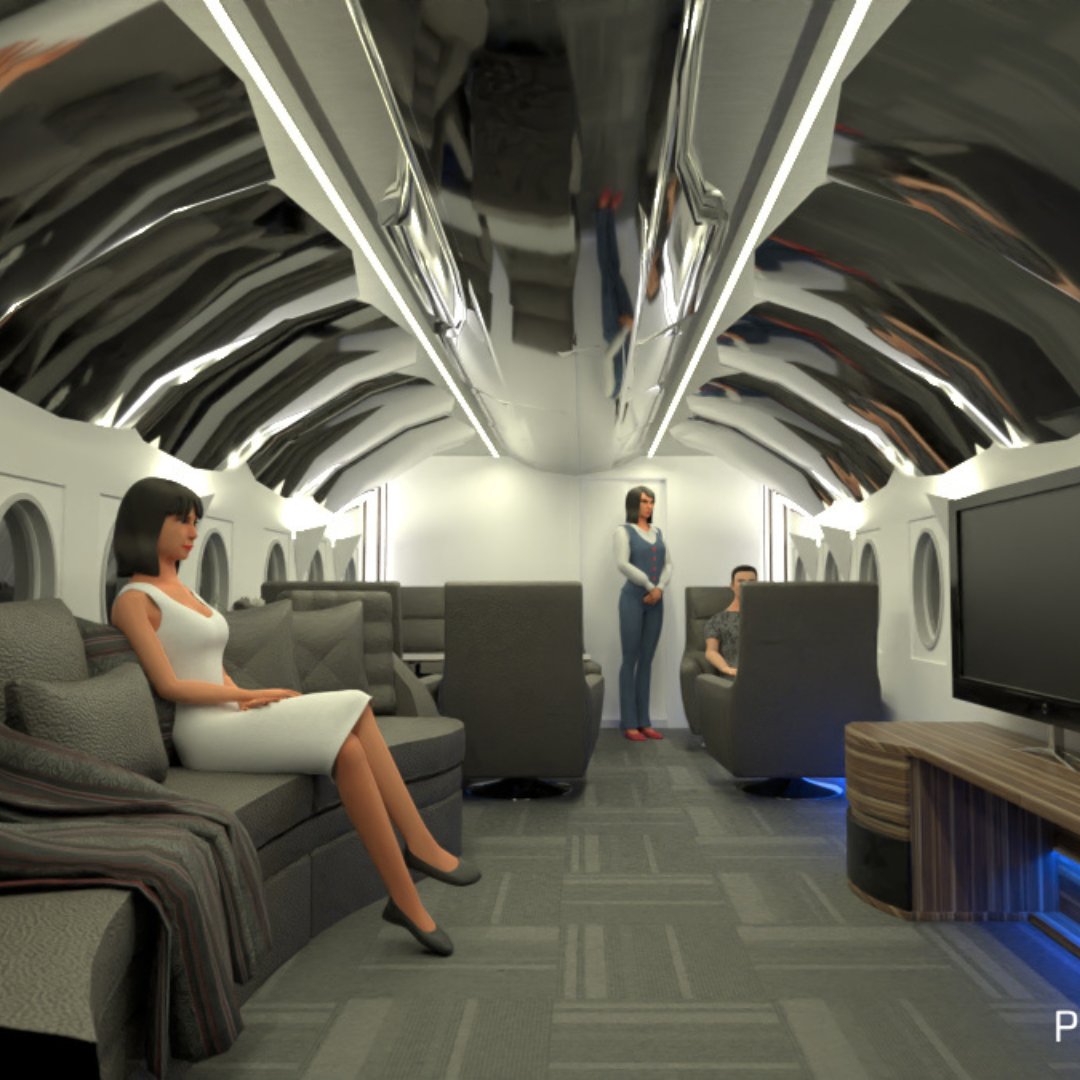 Planner5D's tweet image. #TheProjects that are #unusual to witness: A private jet, a boat that can transport you anywhere in the world, van life, grandmother's home. 👇