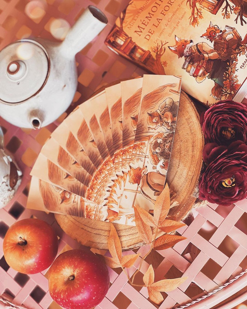 lerenardcafe's tweet image. 🫖 MAR(S)QUE-PAGE 🫖

Qui dit début de mois, dit marque-page ! 

Nous sommes très heureux de vous présenter le 3ème et dernier marque-page de notre série spéciale "Mémoires de la forêt" !

🫖🫖🫖