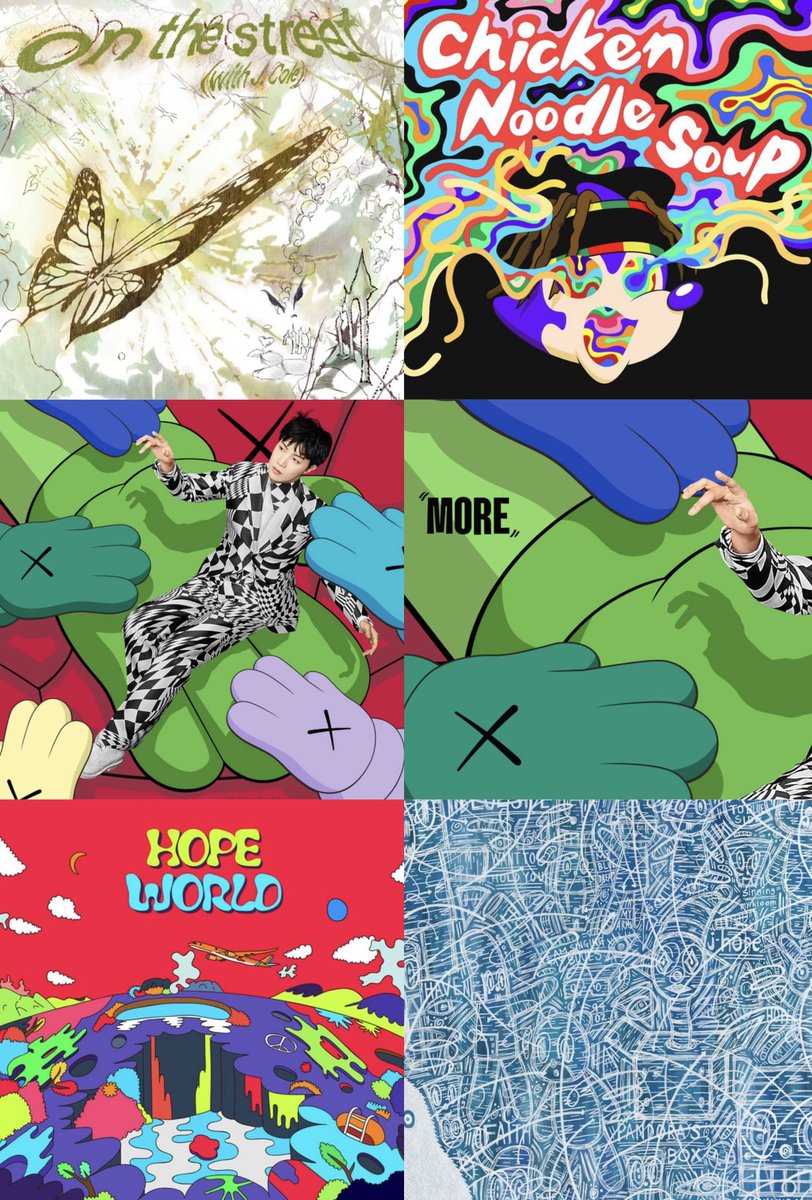 This is Jung Hoseok’s calling card. Pure artistry. Unparalleled creativity. #jhope’s  discography has the most vibrant character. A legend in the making. Victory loves preparation. Art loves grit & passion. #on_the_street with #JCole