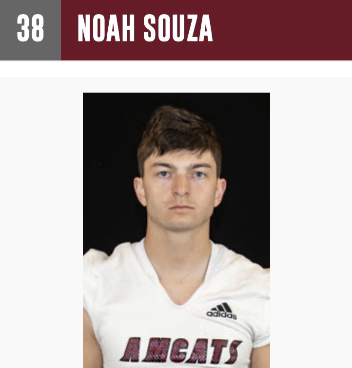 AMCAT_Football's tweet photo. AMCAT WARRIORS OF THE WEEK🏋🏽

WR - Max Gasinowski (MA)

OL - Tim Northrup (CT)

DB - Noah Souza (PA)

RB - Eric Pino (CT)

#Rai2eTh3Bar 🔔 https://t.co/mB68ppva9A