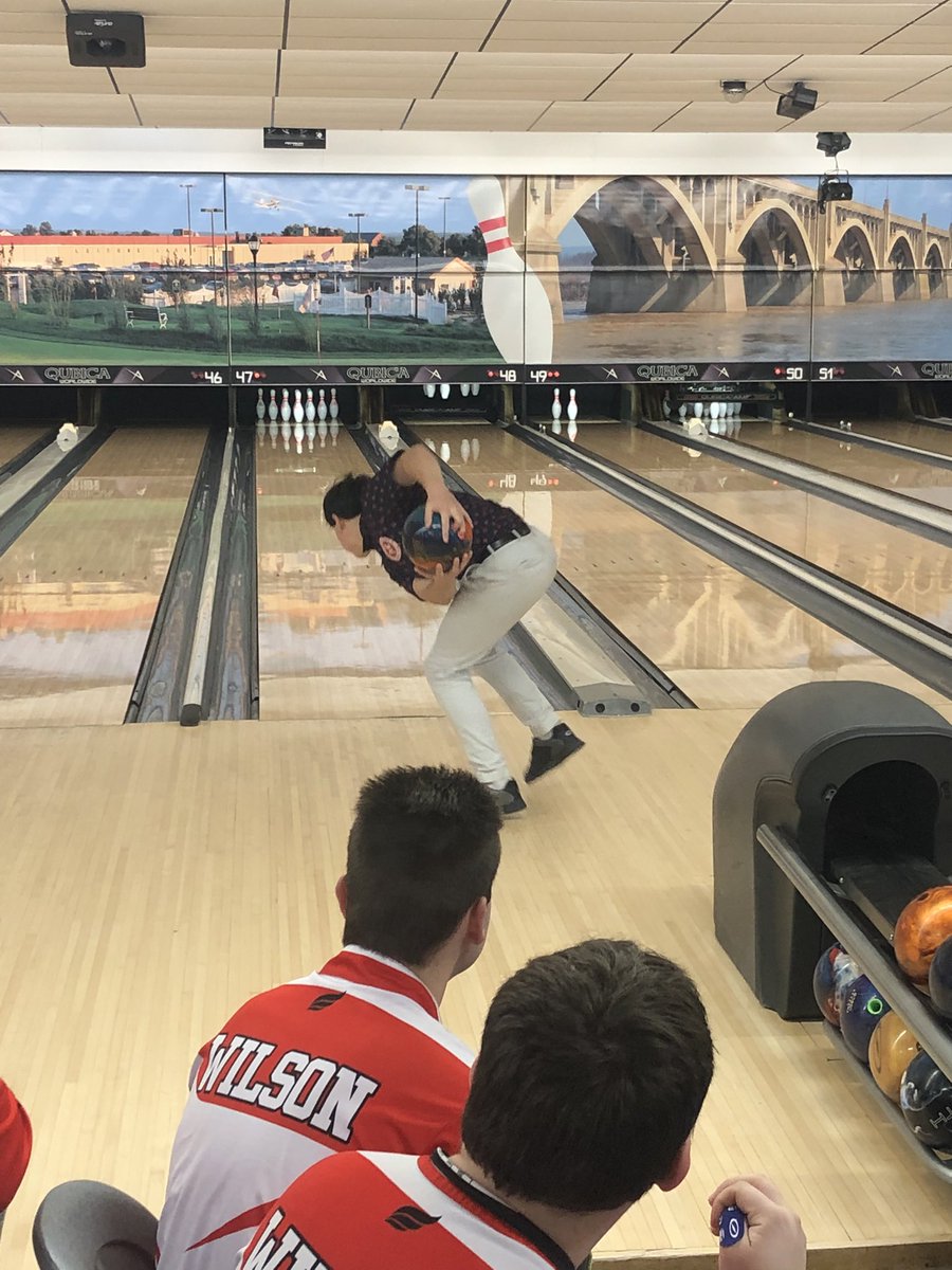 Karl Hussey starts the PA Eastern Championship with a strike.  Let’s go Karl and HGP.  <a href="/hgpathletics/">Holy Ghost Prep Athletics</a>
