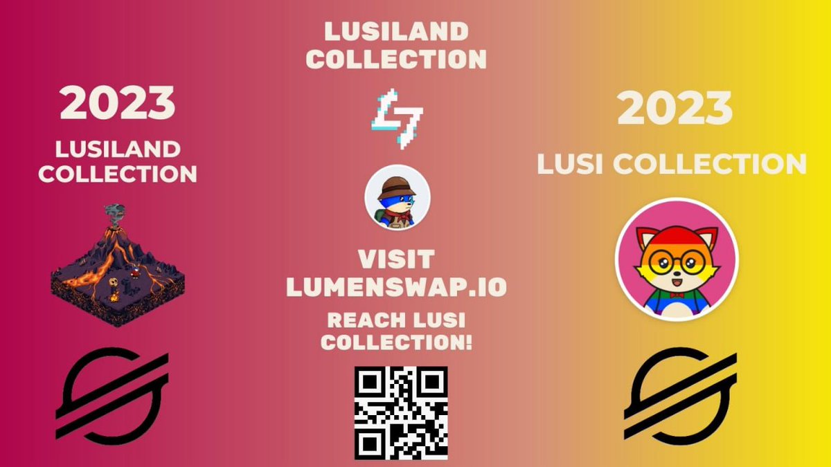 Thread: The LusiLand #NFT Collection is now available on nft.lumenswap.io , and I'm here to tell you all about it! (1/6) #XLM $XLM #Stellar

LusiLand Collection is a set of unique digital artworks that are verified on the blockchain, making them one-of-a-kind pieces of art