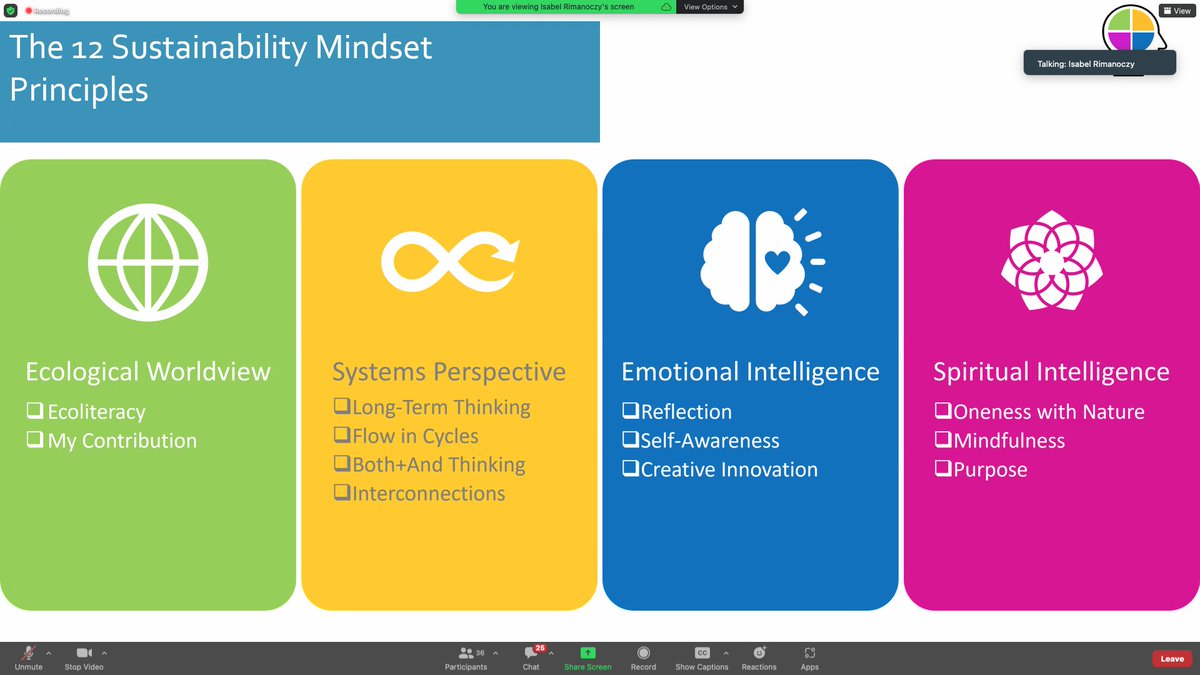 "We have a lot of dormant power" is my key takeaway from the excellent keynote by Dr Isabel Rimanoczy at #BrookesPIM. And I'll certainly be reading more on the #SustainainabilityMindset and thinking of ways to implement it :) <a href="/baleap/">BALEAP</a>