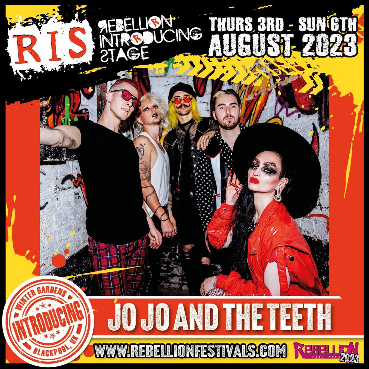 kick_doors's tweet photo. Its official!! Gives me great pleasure to announce that @jojoandtheteeth are confirmed to appear @RebellionFest! Thanks to the Rebellion gang! 
#makingthingshappen #festivalbooker #rebellionfestival #JoJoandtheteeth #Eater #AndyBlade #Literacystage #punkrock #icecream #doughnuts https://t.co/ZZ9z9OFqFZ