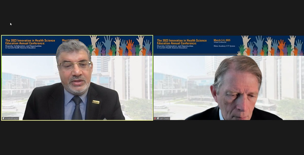 Happening now: The 2023 Innovation conference in health science education. Leaded by our President Dr. Elsayes, Dr. Cleary and Dr. Piernik-Yoder.
Please enjoy the conference..