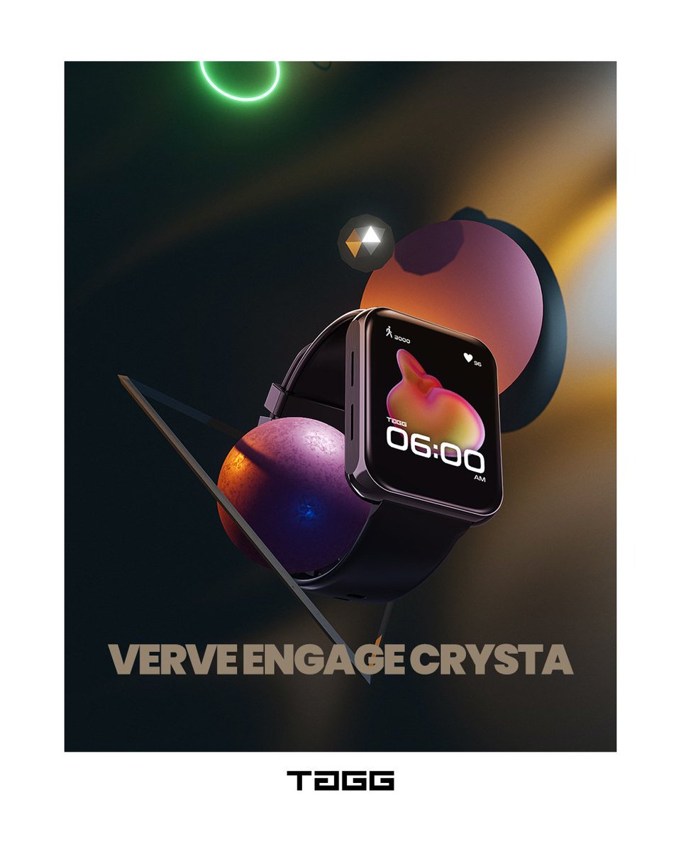 TAGGOfficial's tweet photo. Create a design that others take inspiration from.
#GoBeyondTime with Verve Engage Crysta. Available in stores near you!
#TAGG https://t.co/i6QF0Oooen