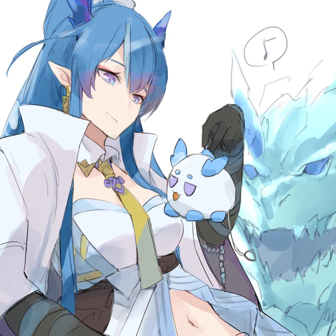リィン #アークナイツ版深夜の真剣お絵かき60分一本勝負 