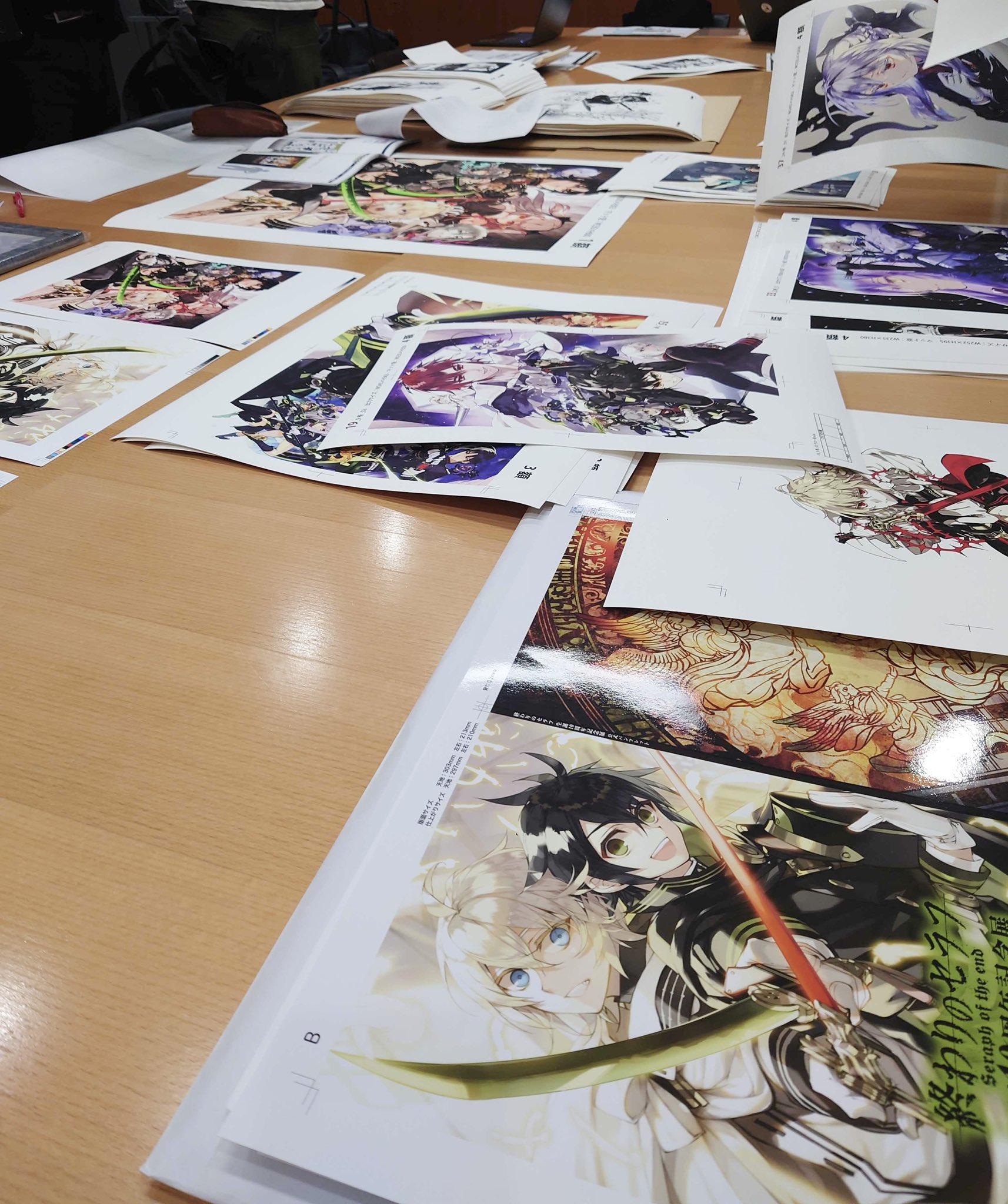 未使用】複製原画/終わりのセラフ 終わりのセラフ【公式】／official on X: 