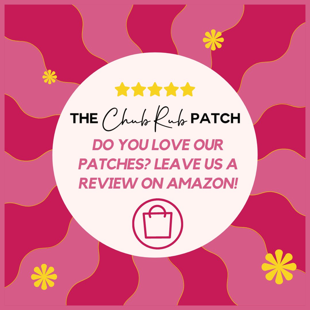 thechubrubpatch's tweet image. Love our patches? Drop us a review on Amazon! We ❤️ hearing how The Chub Rub Patch is helping people!⭐️⭐️⭐️⭐️⭐️ #amazonfinds #amazonfashion #amazondeals #thighchafing #chubrubpatch