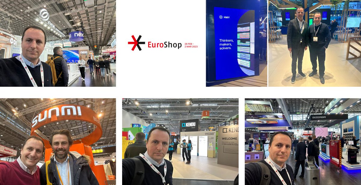 necomplus's tweet photo. Ha sido muy enriquecedor para @Necomplus visitar @EuroShop por la magnitud del evento que cuenta con players de pagos como @CheckpointSys o Anker y del sector retail como @hmy_group con los que mantendremos pronto nuevos encuentros. #solution #retail #EuroShop2023 #posandroid https://t.co/3j12QimC6W