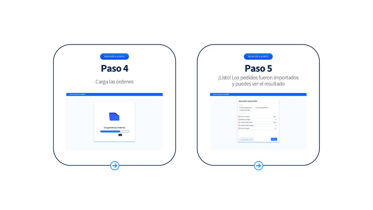 #coMinders💬🧠 Presentamos el nuevo importador de pedidos, renovado para que no tengas que adaptarte a un formato predeterminado. Solo subes tu archivo, asignas a cada campo el que le corresponde en nuestra plataforma, ¡y listo! ✔ El sistema hace el resto del trabajo.