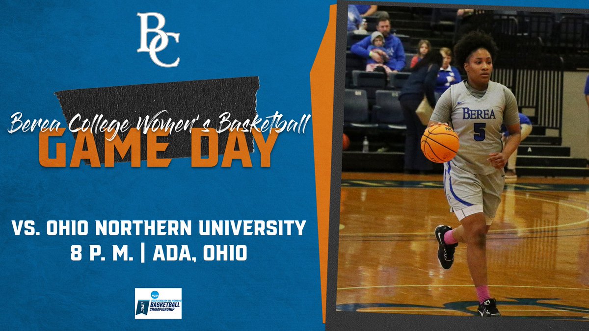 -Top-25 Match ✔️
-NCAA Tournament Game ✔️
-GAME DAY ✔️

🆚: No. 16 Ohio Northern
🕗: 8 p.m.
📍: Ada, Ohio
📊: onusports.com/sports/wbkb/20…
📺($$): iscsportsnetwork.com/videos/2023-nc…

#d3hoops #OneBlood #GoBC #roadtodallas