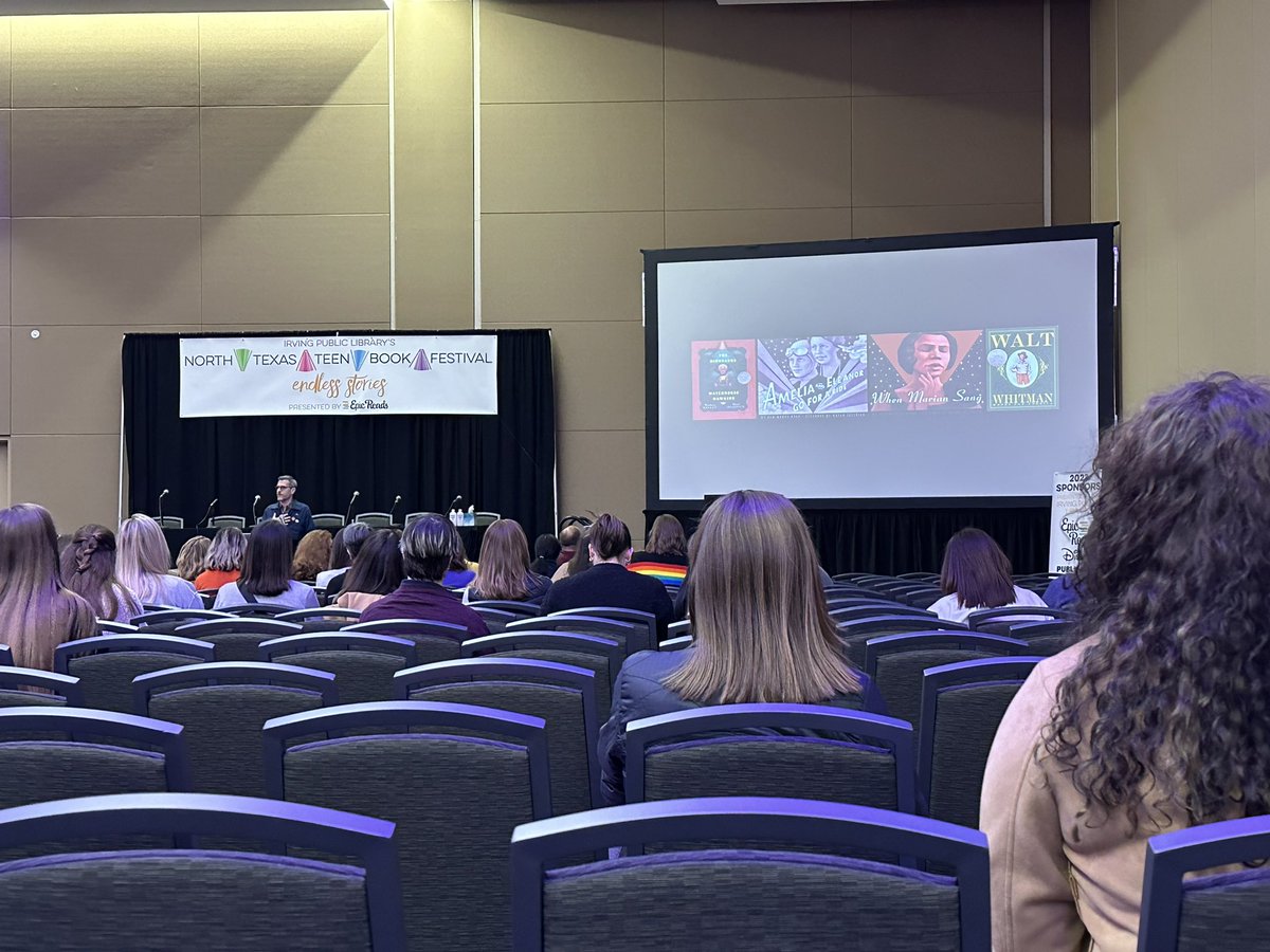 So excited to learn today at @nttbf for NTTBF Educator Day !! @FISD_Libraries @ChristieElem