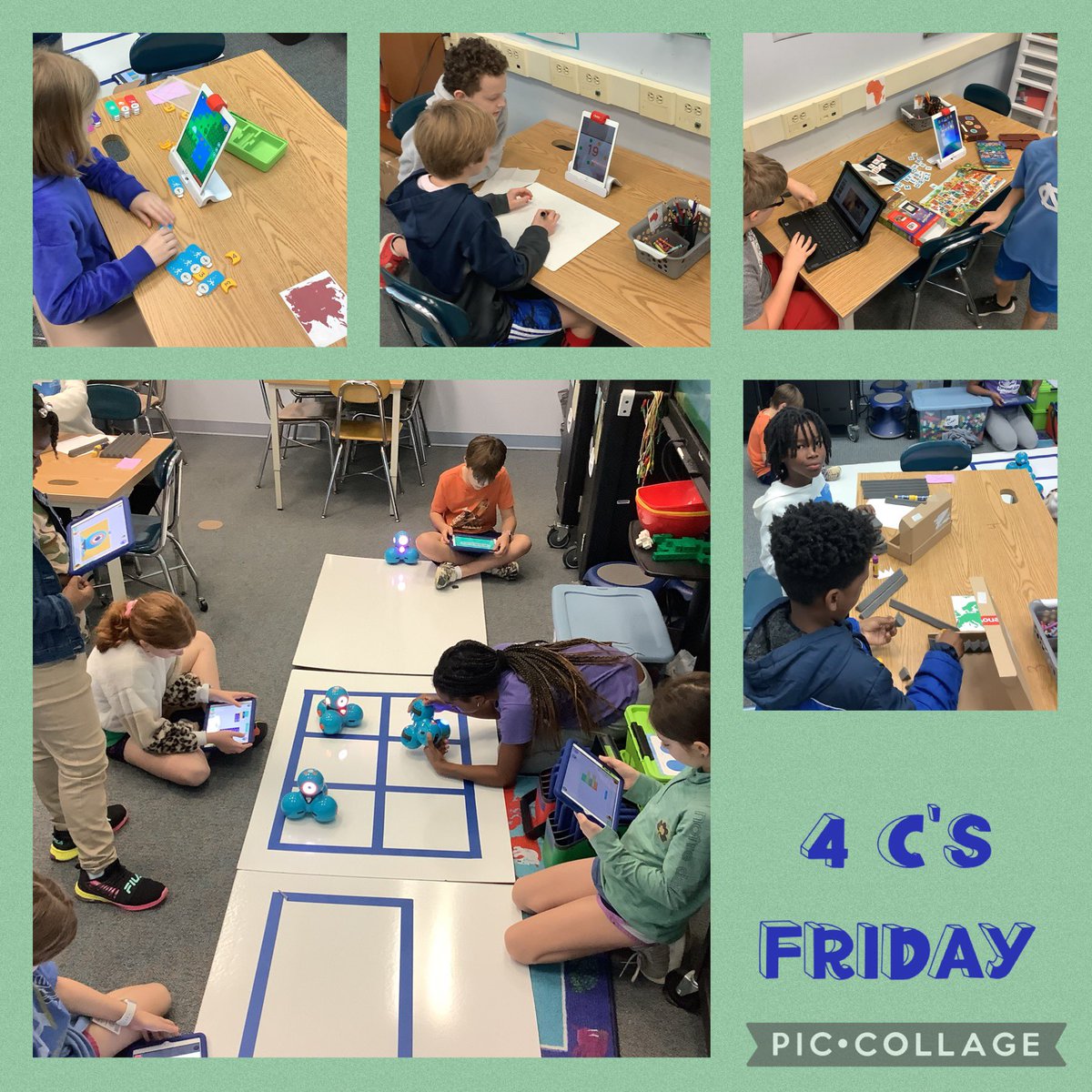 JYJoyner_Tech's tweet photo. 4 C’s Fridays are my favorite. They are engaged &amp; the conversations are so interesting. Growing &amp; learning together. https://t.co/mlOglU8T32