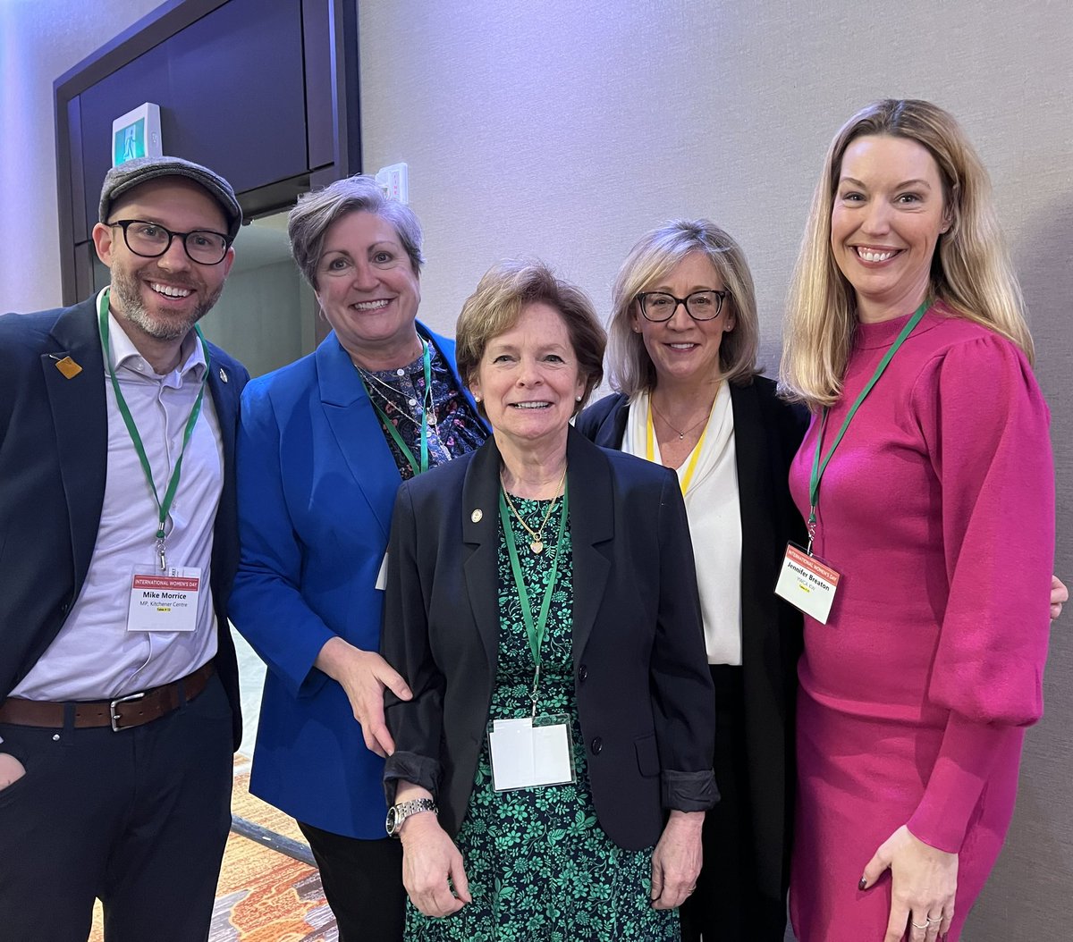 Kicking the morning off with <a href="/Redman4Region/">Karen Redman</a> and the community for the annual #IWD Breakfast, hosted by <a href="/GKWCC/">Greater KW Chamber</a>. 

Proud to be here with the <a href="/ywcakw/">YWCA Kitchener-Waterloo</a> team!