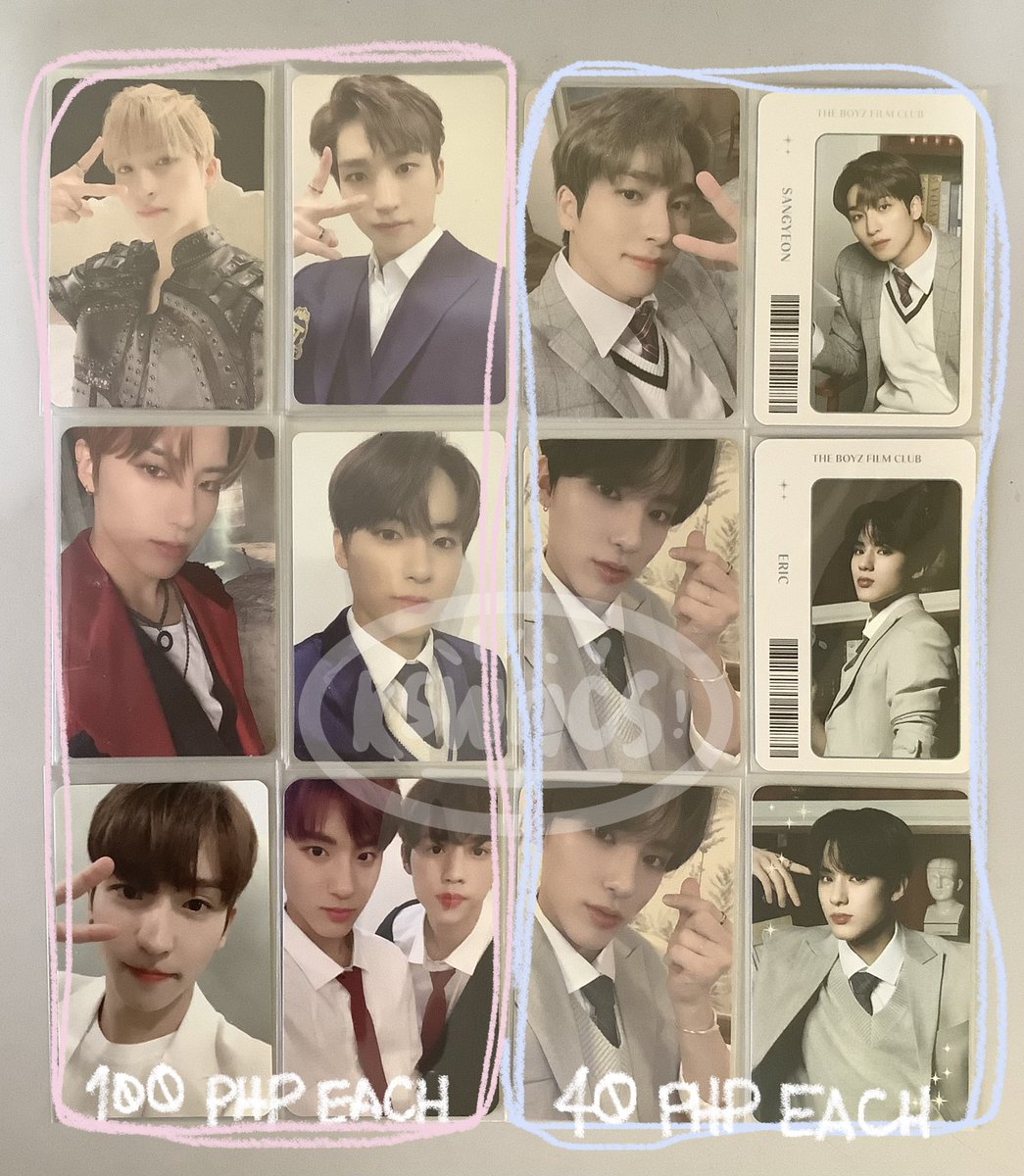 kswrics's tweet photo. 💭 #konisells .ᐟ wts lfb ph ww 🆗

     random sangric pcs 🧺
     𓄷 buy 3 or more, ₱10 off each pc
     𓄷 payo / 1 wk reserve (negotiable)

📁 t&amp;cs @ https://t.co/VTD8wfiveJ

♥︎ the boyz tbz sangyeon eric kingdom hanging poster 100k won benefit sg season’s greetings 2021 https://t.co/i0YbstKaQN