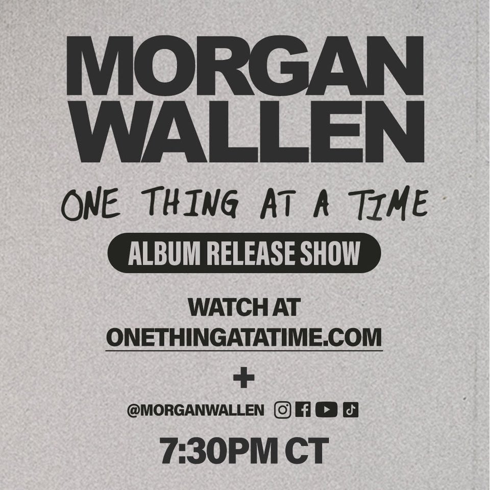 Since there are no tickets left cause you guys got ‘em so quick yesterday I wanted to make sure all of you had a chance to watch.. so we will be live streaming the free @BrdgstoneArena show on all my socials tonight at 7:30pm CT