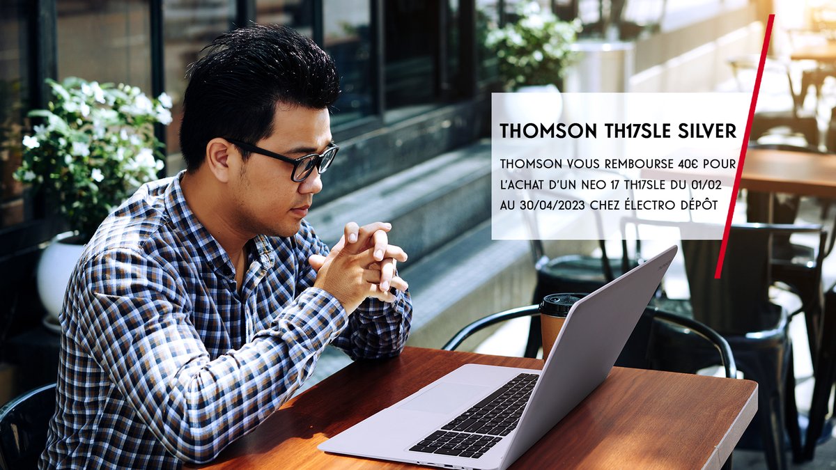 Thomson_FRA's tweet photo. Grâce au processeur Intel Celeron, l'ordinateur portable #Thomson Neo 17 TH17SLE bénéficie de fonctionnalités améliorées avec l’intégration d’options de sécurité et de connectivité moderne. 😉
▶️ https://t.co/UeAbKokdnm
#ThomsonOrdinateurs @electrodepotfr #NEO17 #BonPlan https://t.co/Dw6QCQHv33