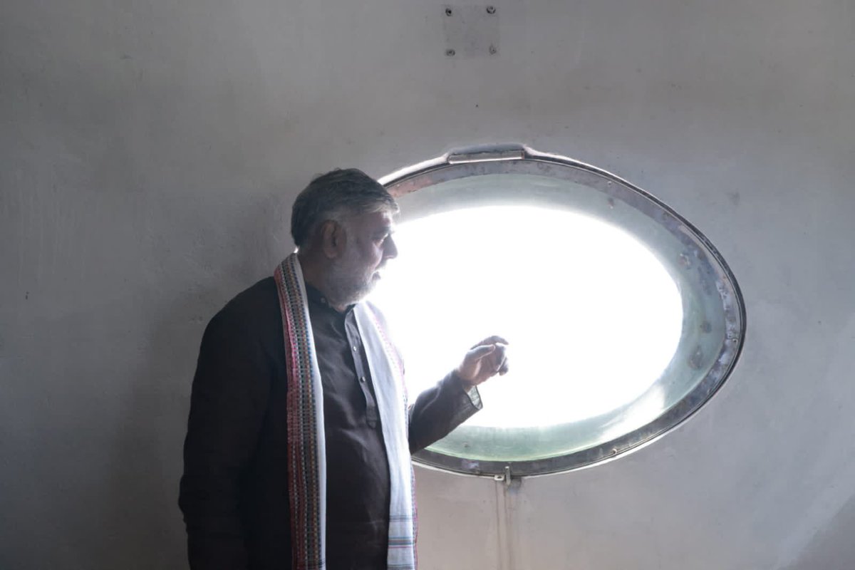 prahladspatel's tweet photo. जटायु की दांयी आँतें से लिया विहंगम दृष्य । https://t.co/BkCutkT1Bx