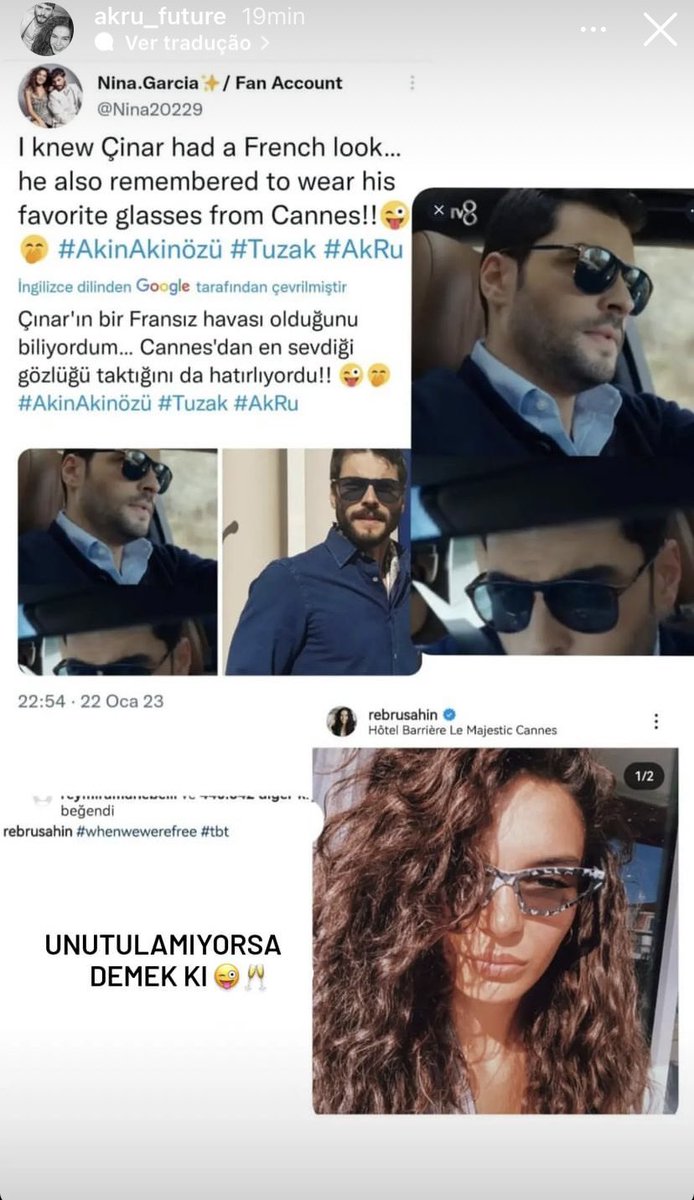 Nina20229's tweet photo. 🤭🙃 #AkinAkinözü #EbruŞahin #AkRu #Cannes #WhenWeWereFree https://t.co/XdBl3yaa4g