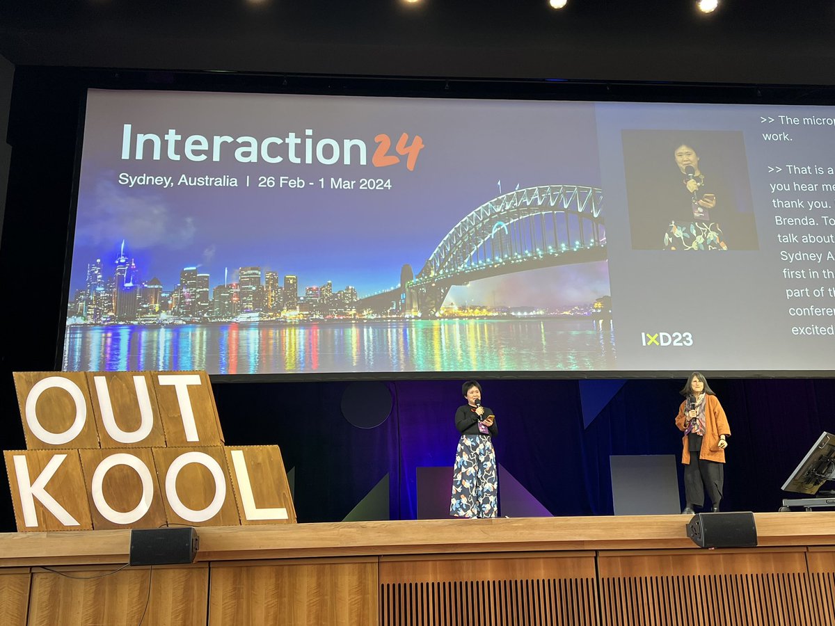 Excited to see #IxDA24 being held in Sydney, Australia! #IxD23