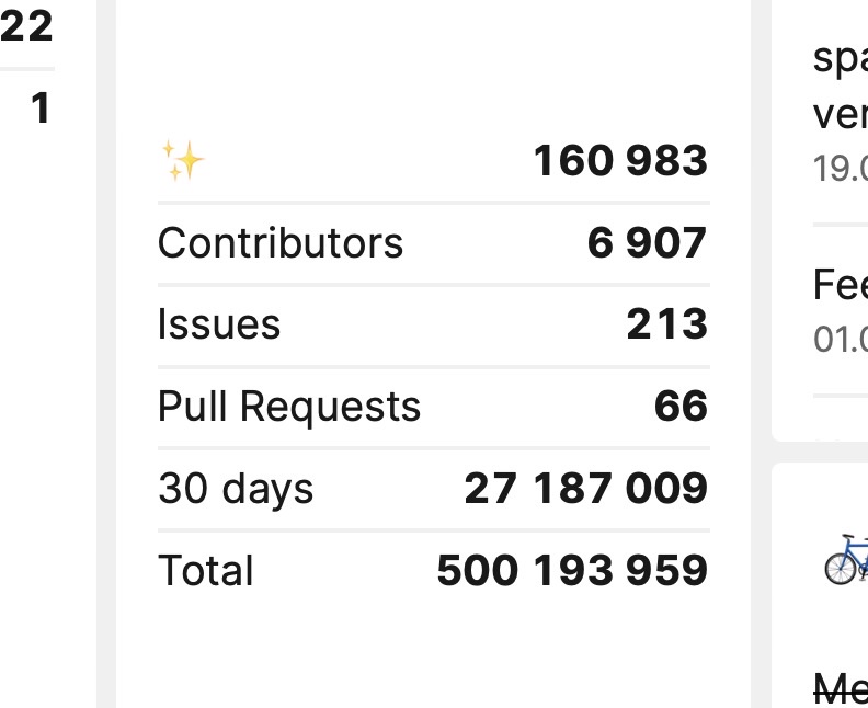 The <a href="/spatie_be/">Spatie</a> packages have now been downloaded a whopping...

🔥 🔥 🔥 500 million times! 🔥 🔥 🔥

If you use any of our stuff, thank you!!

Want to support our open source efforts? Consider picking up one of our paid products
spatie.be/products

#php #laravel