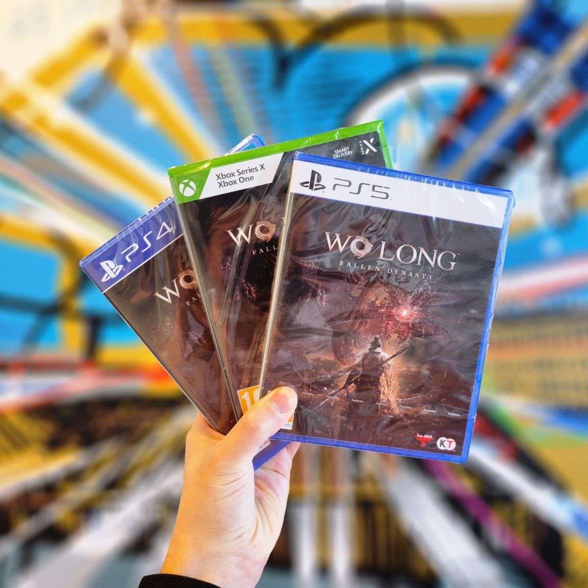 PLAION Benelux (@plaion_bnl) on Twitter photo Het is al een tijdje geleden dat we een giveaway hebben gehouden, oops! 😳
Daarom geven we om te vieren dat Wo Long: Fallen Dynasty vandaag is uitgekomen een fysieke versie van de game weg voor PS4, PS5 of Xbox!
Hoe doe je mee? 👇
Volg ons & retweet!
Je bent 18+ in 🇧🇪/🇳🇱/🇱🇺 Het is al een tijdje geleden dat we een giveaway hebben gehouden, oops! 😳
Daarom geven we om te vieren dat Wo Long: Fallen Dynasty vandaag is uitgekomen een fysieke versie van de game weg voor PS4, PS5 of Xbox!
Hoe doe je mee? 👇
Volg ons & retweet!
Je bent 18+ in 🇧🇪/🇳🇱/🇱🇺