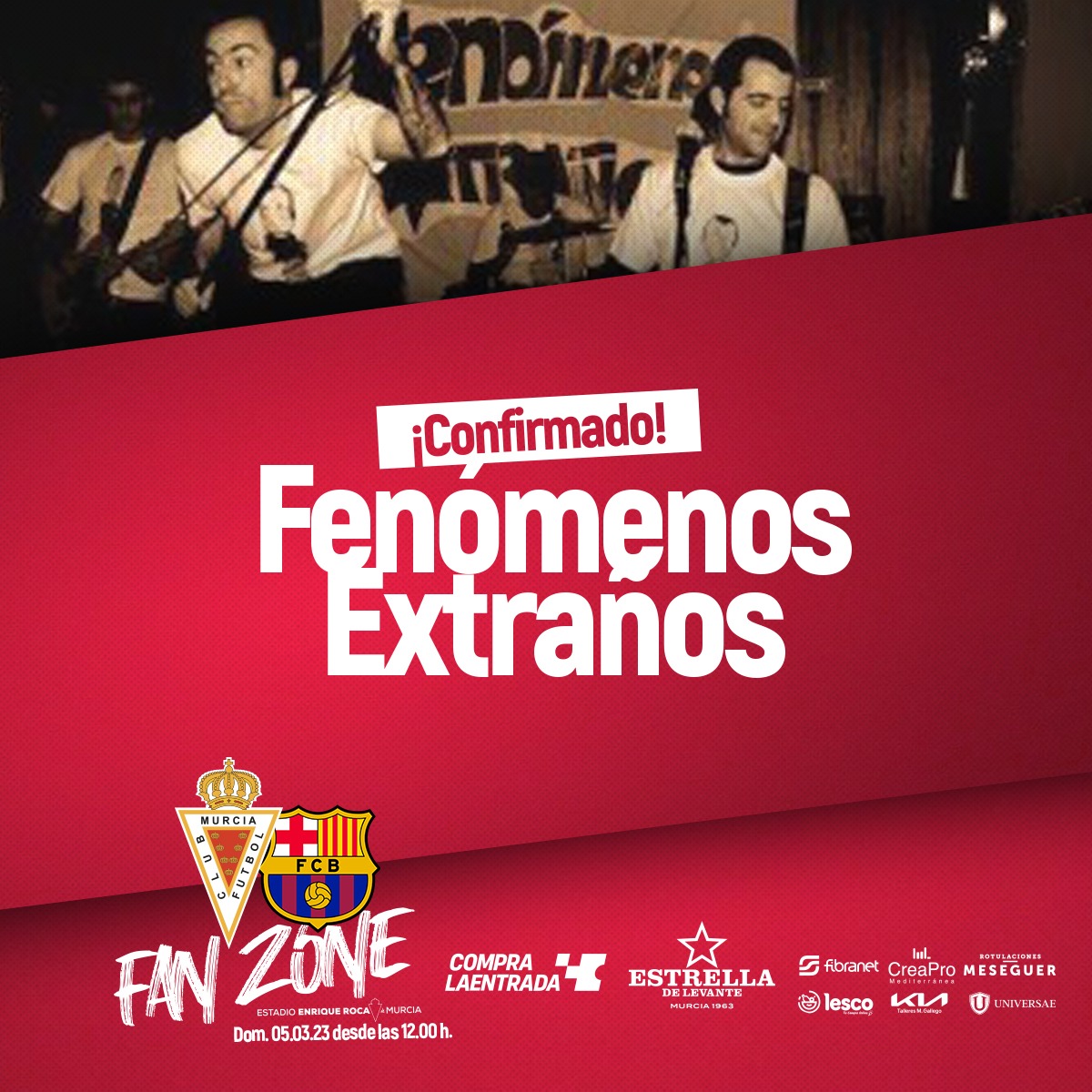 Solo salimos de la Fexcueva para acontecimientos realmente importantes.
<a href="/realmurciacfsad/">Real Murcia CF</a>