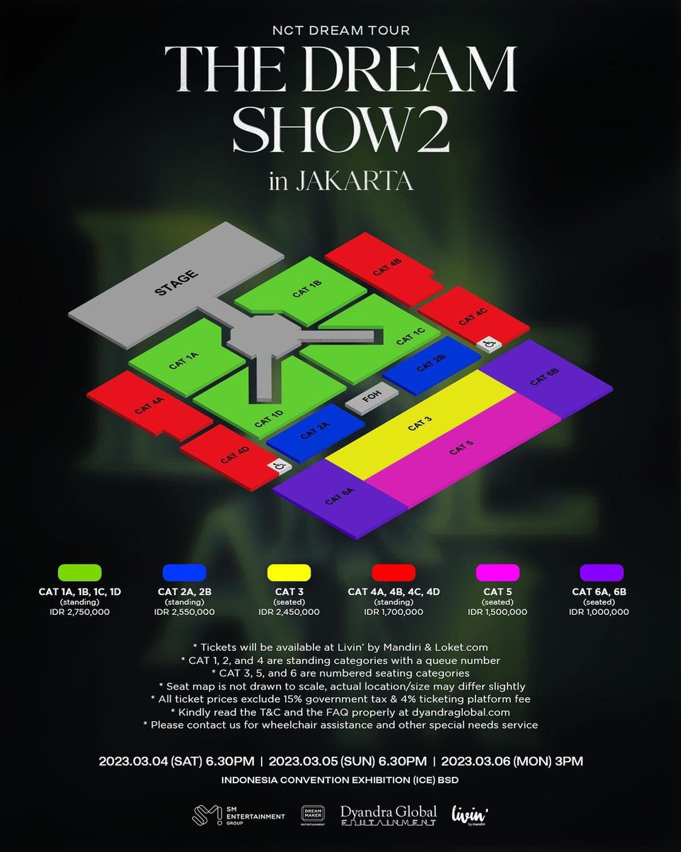 🤳1 Free TICKET TDS 2 (NCT DREAM).       Giveaway.    LIKE RT aja🤩