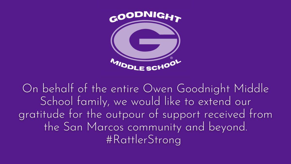 Goodnight Middle School (@goodnightsmcisd) on Twitter photo 
