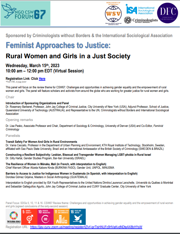 World Society of Victimology (@wrldsocvictim) on Twitter photo 