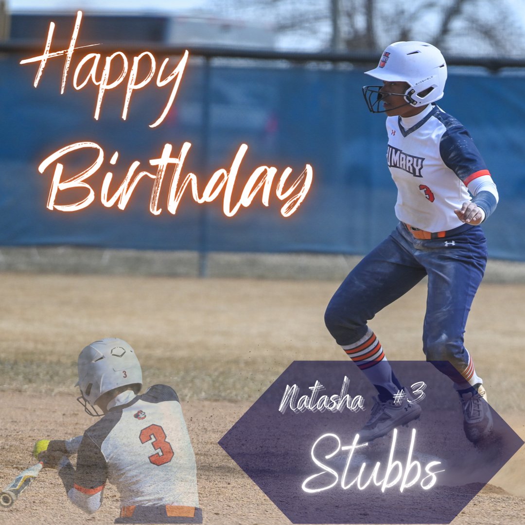BIRTHDAY BIRTHDAY!!

Wishing one of the happiest days to sophomore outfielder Tasha Stubbs!