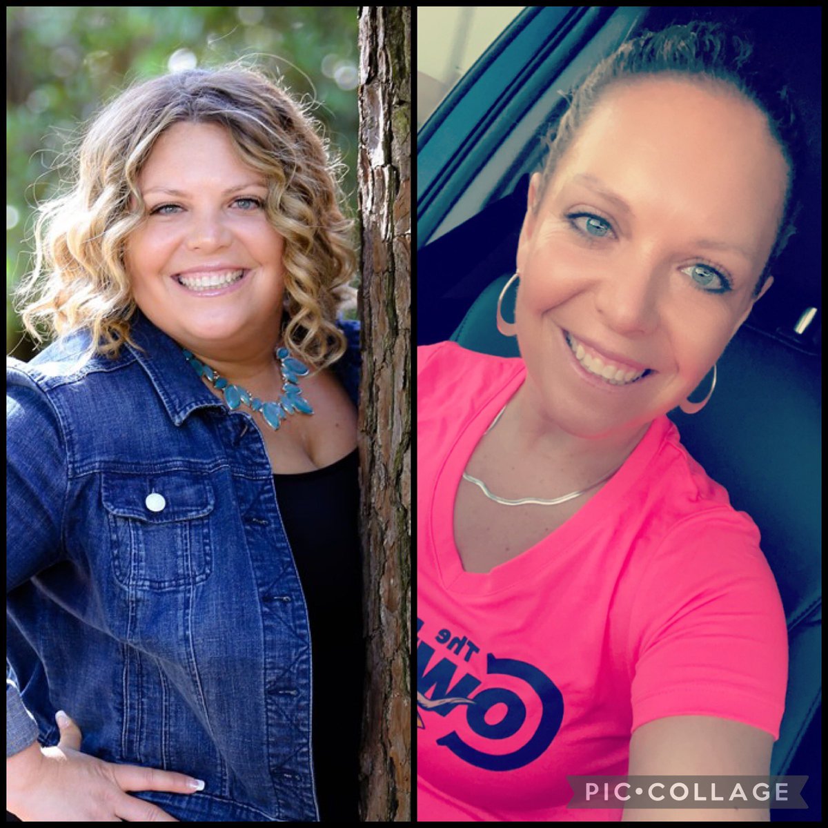 Happy #facetofacefriday !  She believed she could so she did! vsg #transformation #nonscalevictory #bariaticsurgery #weightloss #wls #beforeandafter #sidebyside #weightlossinspiration
#selflove #weightlossjourney #bodypositivity #fitness