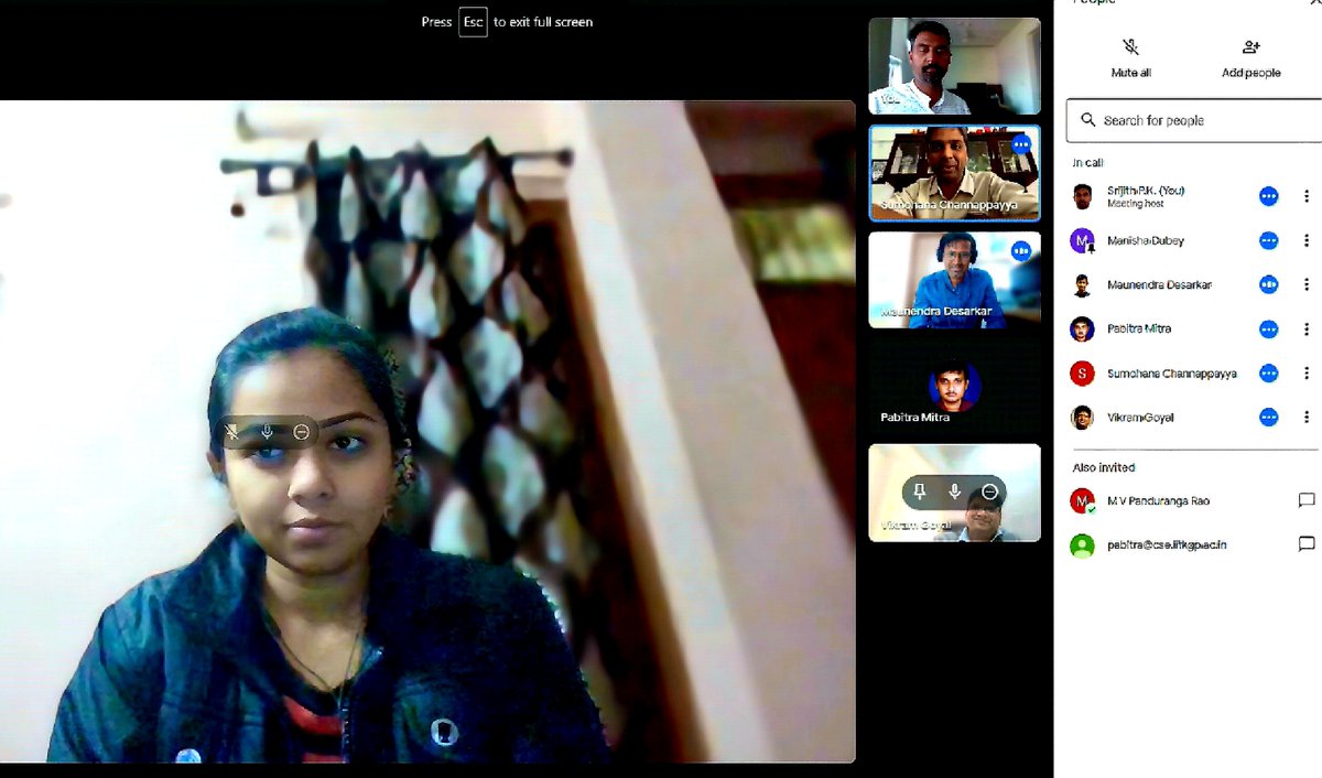 CSE IITH congratulates Dr. Manisha Dubey for successfully defending her PhD thesis, advised by Dr. Srijith P.K. and Dr. Maunendra S. Desarkar. She received Intel India Research Fellowship and was the web chair of ACML 2022. We wish her all the best for her future. #phd #research