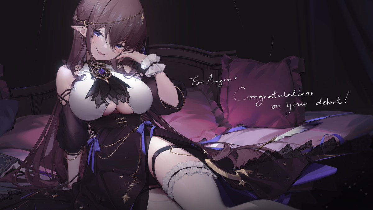 🦇Congratulations on your debut Arryn🦇

整個初配信的設計都很棒，英語太好聽了🥹
沒有把房子燒掉還能得到業界的獎勵 tskr

順帶一提，當初因為覺得艾琳的衣服太豪華
可能對繪師不太友善，所以才把內衣版本一同設計出來
我相信大家都懂我的意思，you know i know

祝福艾琳今後順利✨
#ARTyn1a