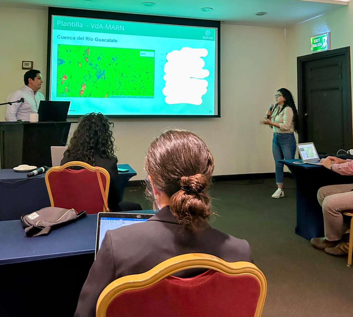 EOBetzy's tweet photo. The in-person @SERVIRGlobal @SilvaCarbon_ @marngt training workshop concluded w/ presentations from govt. representatives showcasing the use of the algorithms they’d learned (#BULC-D, #CCDC-SMA, #LandTrendr) + discussions of follow up and potential adoption / integration. https://t.co/bCxCmY8tEK