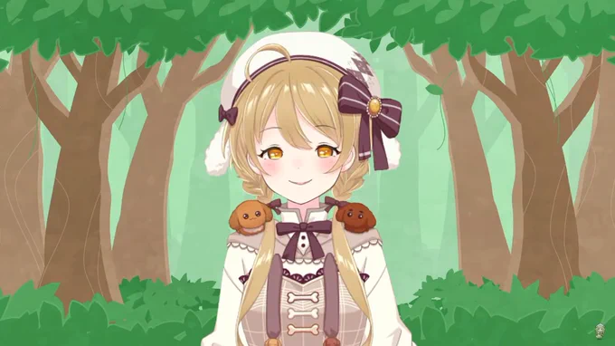 かわいすぎるから俺もはねるの肩乗ろっかな#因幡はねる新衣装 
