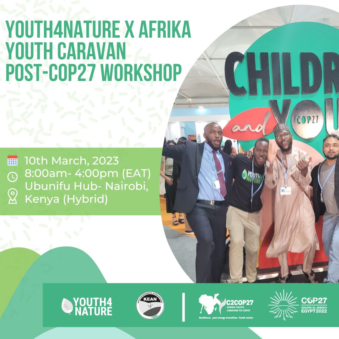 JaphethOrieny's tweet photo. 🧵 Linking youth action in the climate-nature space to solidarity means recognising the benefits of cross-sharing knowledge, experiences, and skills to achieve common goals.
Register here: 👇🏿
https://t.co/ZR0nvhCjt9
#Y4NCaravan #PostCOP27 #YouthAction ½ https://t.co/d214Ld2f3r
