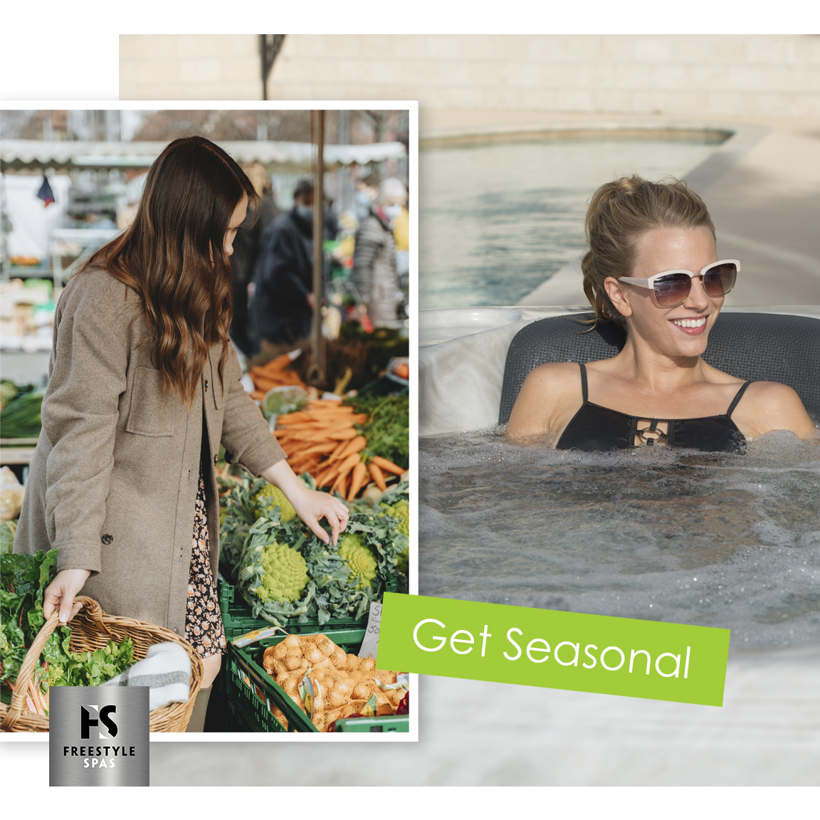 Spring is around the corner &amp; it's a great time to set intentions for a better, healthier you. Check out your local farmer’s market for seasonal foods &amp; try to incorporate them in your daily meals. Follow up with a soak in your spa for the perfect Spring wellness regime.#Wellness