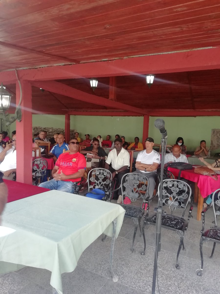 En la Unidad Hotel Pinar Encanto se celebra el evento provincial de manos creadora de la dirección provincial INDER #PinardelRío #Cuba #Alojamiento y gastronomía