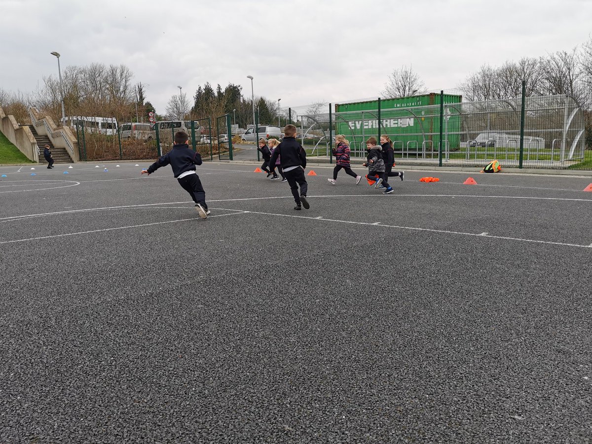 Our2ndclass's tweet photo. Great fun at our GAA Nursery for Junior Infants after school today! We hope to see more new players next Friday! @SaintAidansPS @Hurling365 @RappsStarlights https://t.co/ufJTNQqzwI