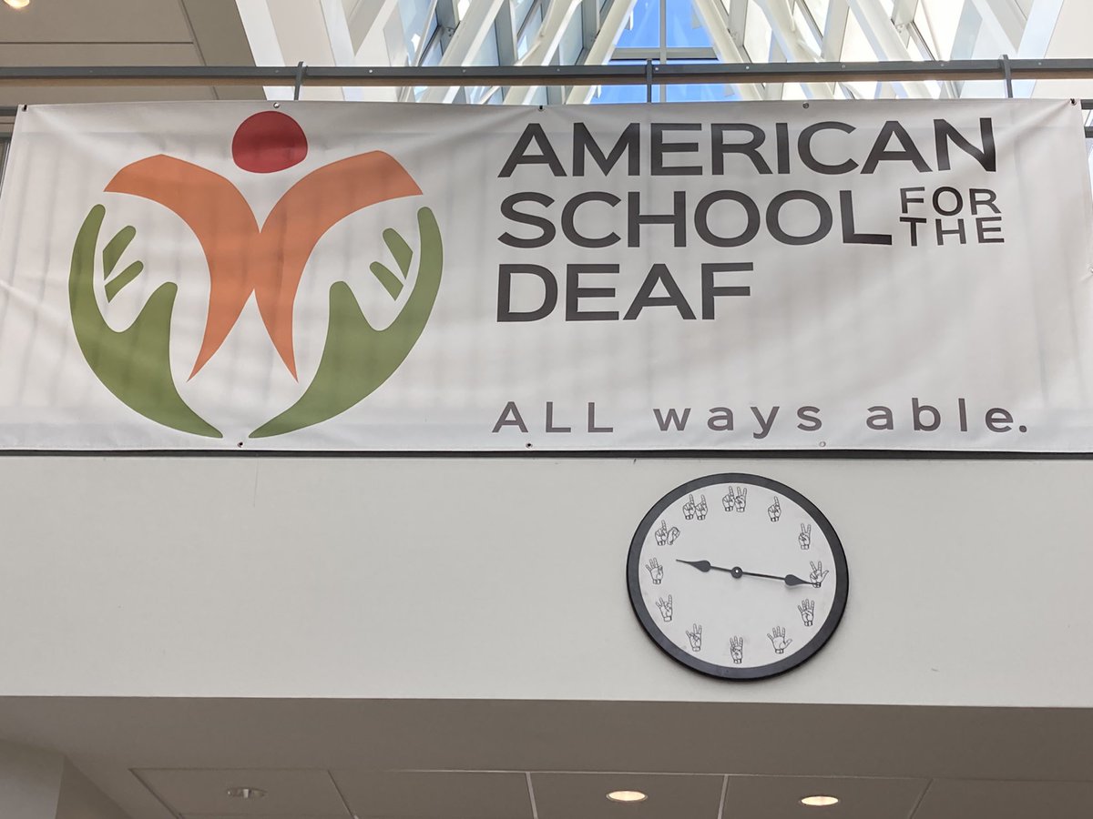 geomarster's tweet photo. Amazing place! American School for the Deaf #ASD thanks for all your support! https://t.co/uFvgb7ctLY