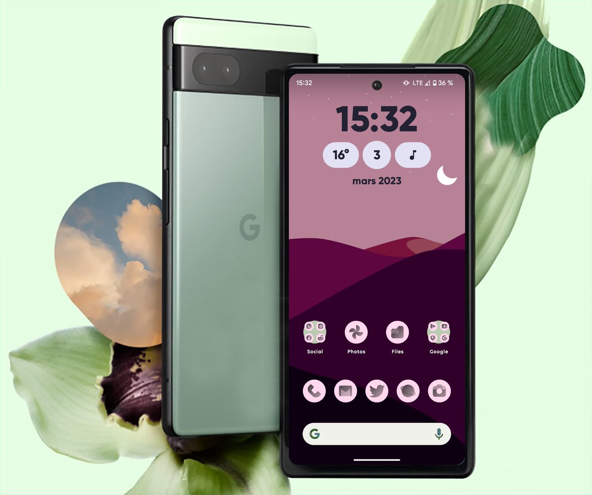 smartechdaily's tweet image. تطبيق Saga Material You عبارة عن حزمة أيقونات تفاعلية تحتوي على أكثر من 1600 أيقونة تدعم مظهر #MaterialYou في نظام #Android12 وأعلى.
التطبيق سيكون محدث باستمرار، والٱن عليه خصم 60% لمدة محدودة 🏃🏻‍♂️
رابط التطبيق في تغريدة مطور الحزمة أسفله👇🏻