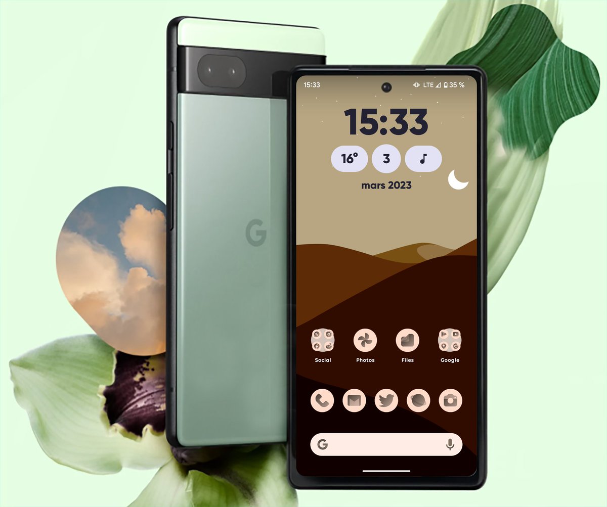 smartechdaily's tweet image. تطبيق Saga Material You عبارة عن حزمة أيقونات تفاعلية تحتوي على أكثر من 1600 أيقونة تدعم مظهر #MaterialYou في نظام #Android12 وأعلى.
التطبيق سيكون محدث باستمرار، والٱن عليه خصم 60% لمدة محدودة 🏃🏻‍♂️
رابط التطبيق في تغريدة مطور الحزمة أسفله👇🏻