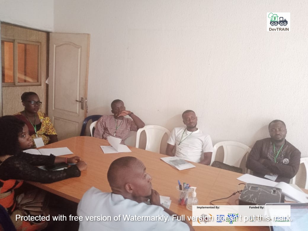 DevTrainNg's tweet image. Earlier today, the DevTrain Volunteers Academy Fellowship - Cohort I Fellows completed a session on Climate Change: SDGs, Climate Justice, Mitigation and Adaptation in Nigeria.

#DVA
#Module7
#SustainableYouthDevelopment