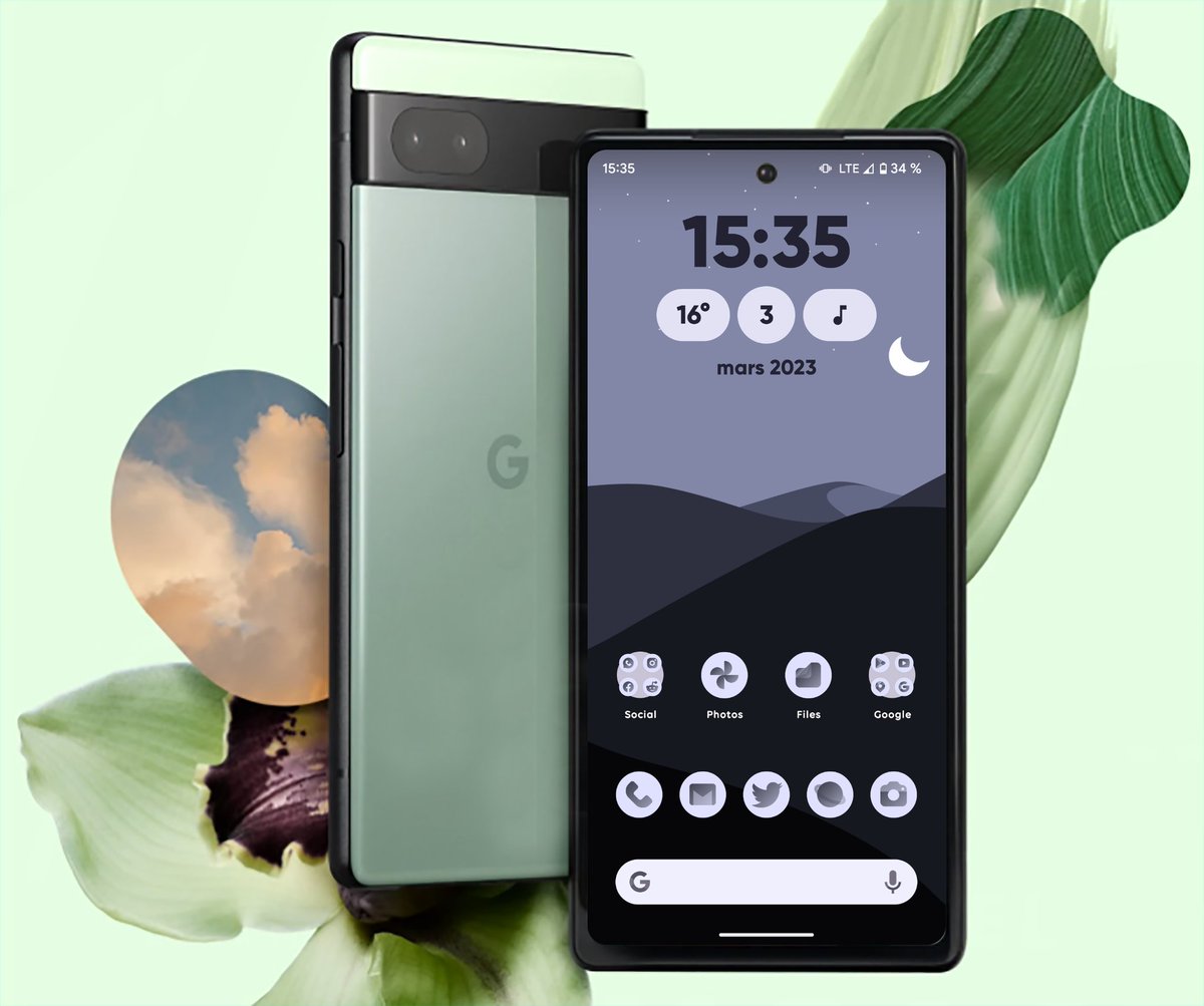 smartechdaily's tweet image. تطبيق Saga Material You عبارة عن حزمة أيقونات تفاعلية تحتوي على أكثر من 1600 أيقونة تدعم مظهر #MaterialYou في نظام #Android12 وأعلى.
التطبيق سيكون محدث باستمرار، والٱن عليه خصم 60% لمدة محدودة 🏃🏻‍♂️
رابط التطبيق في تغريدة مطور الحزمة أسفله👇🏻