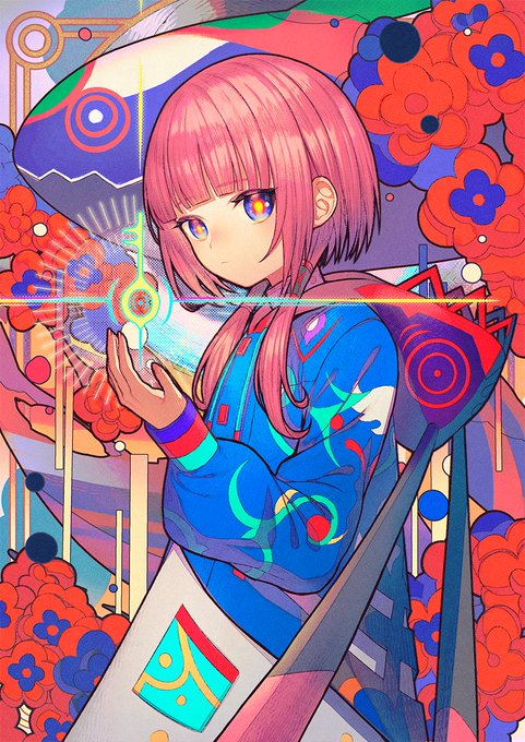 本日開催🗝花譜さんのライブ【3rd ONE-MAN LIVE「不可解参(想)」】の公式ファンアートを描かせていただきました🌸✨
#花譜 #不可解参想 #公式ファンアート 