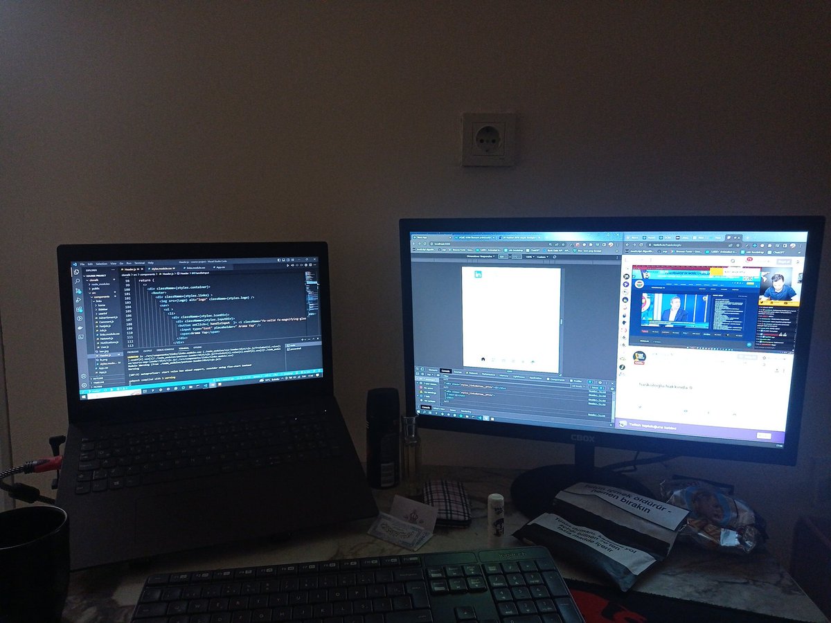 Ben edebimle kod yazarken ortalık çok karıştı