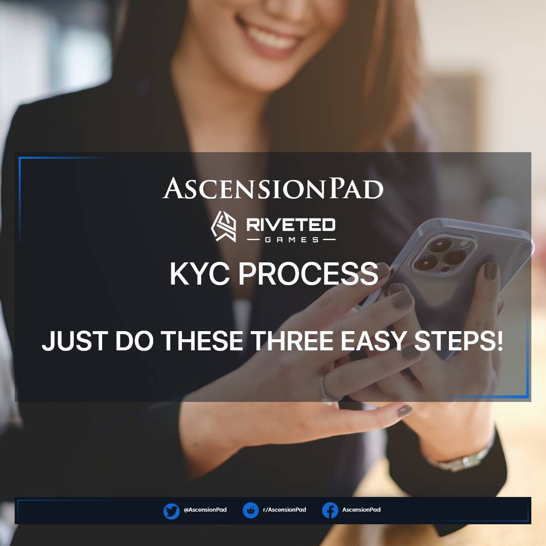 AscensionPad's tweet photo. 🔆 Want to earn and be part of AscensionPad?

🗒️ Doing KYC is easy as 1-2-3!
✔️ Upload a valid ID
✔️Upload your proof of address
✔️Submit the form and wait for approval!

📑 Submit your KYC now! Click this link:
👉https://t.co/mw5ABVkMHC https://t.co/C2BPt4KnF5