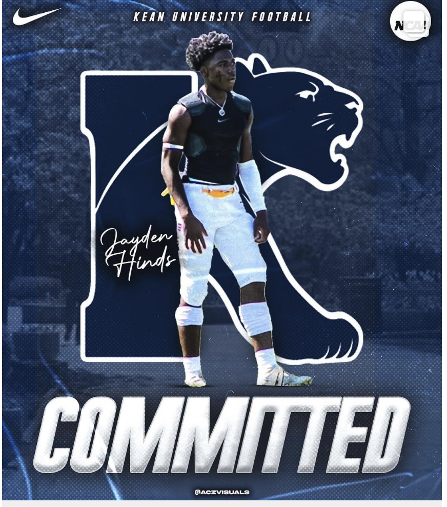 Coach Cal (@coachcalatcapp) on Twitter photo Congrats Jayden Hinds <a href="/J_Hindz/">h</a> 6’1 205 S/OLB on committing to <a href="/KUFootball212/">Kean University Football</a> !! Great character athlete!! Thanks <a href="/CoachPajic/">Tom Pajic</a> hosting the Showcase making that a reality & our sponsors <a href="/jerseymikes/">Jersey Mike's Subs</a> <a href="/JoeLeones/">Joe Leone's</a>
<a href="/mccarthy_report/">The McCarthy Report</a> #footballrecruiting #playerdevelopment #cougarKUlture Congrats Jayden Hinds <a href="/J_Hindz/">h</a> 6’1 205 S/OLB on committing to <a href="/KUFootball212/">Kean University Football</a> !! Great character athlete!! Thanks <a href="/CoachPajic/">Tom Pajic</a> hosting the Showcase making that a reality & our sponsors <a href="/jerseymikes/">Jersey Mike's Subs</a> <a href="/JoeLeones/">Joe Leone's</a>
<a href="/mccarthy_report/">The McCarthy Report</a> #footballrecruiting #playerdevelopment #cougarKUlture